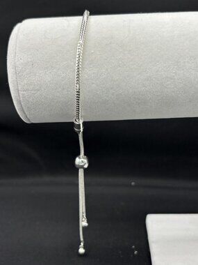 Sterling Silver Bracelet. NEW. Adjustable